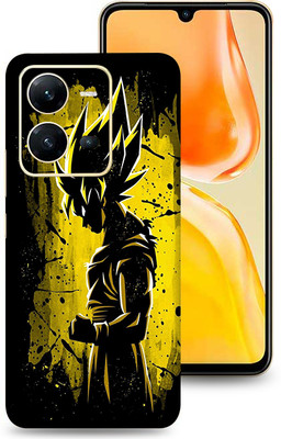 SkinoMania Vivo V25-5G Mobile Skin(Multicolor Goku Yellow)