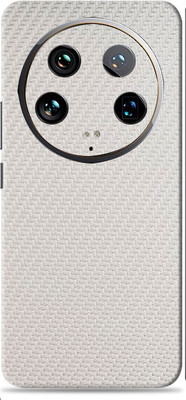 SkinoMania Xiaomi 14 Ultra 5G Premium Vinyl Mobile Skin (Multicolor) Mobile Skin(White CF)
