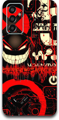 BugguSkin Samsung Galaxy F13, SAMSUNG GALAXY F13, samsung galaxy f13 Mobile Skin(Ultra Super Red Graffiti Skin With High Matte Finish.)