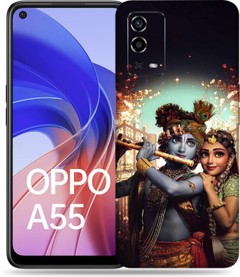 SkinoMania Oppo-A55 Mobile Skin(Multicolour Beautiful RK)