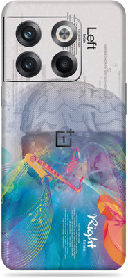 SkinoMania Oneplus 10T Mobile Skin(Multicolor Brain Art)