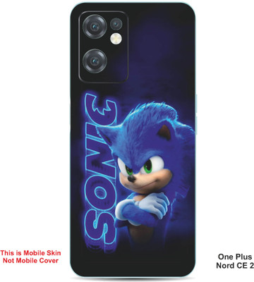 VYBE The Smart Choice One Plus Nord CE 2 Sonic The Hedgehog Embossed Mobile Skin(Dark Slate Blue 33)