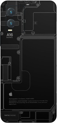 wrap craft VIVO T1X Premium Vinyl Mobile Skin(Multicolor)