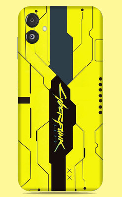 SkinoMania Samsung Galaxy F14 5G Mobile Skin(yellow Cyberpunk)