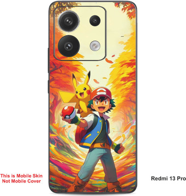 VYBE The Smart Choice Redmi 13 Pro Pokemon Embossed Mobile Skin(Oasis A1)