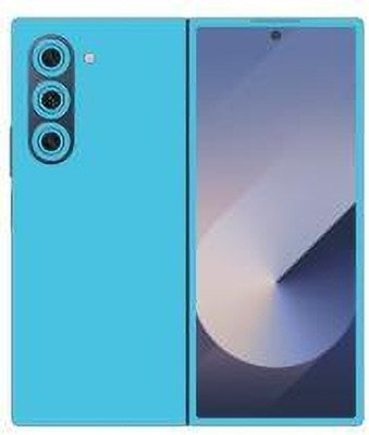 Vcare GadGets Galaxy Z Fold 6 (5G) Mobile Skin(Blue Satin)