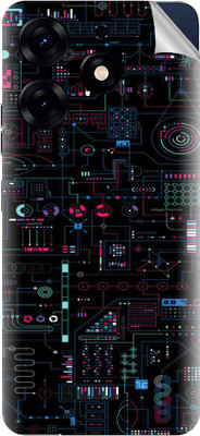 tiddler Tecno Pop 8 Mobile Skin(Black)