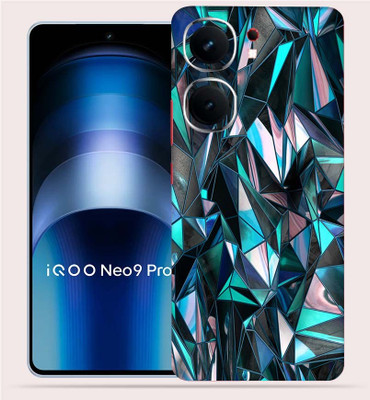 OggyBaba Vivo Iqoo Neo 9 Pro 5g Mobile Skin(Polygon blue)