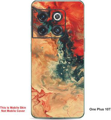 VYBE The Smart Choice One Plus 10T Abstract Embossed Mobile Skin(Persian A10)