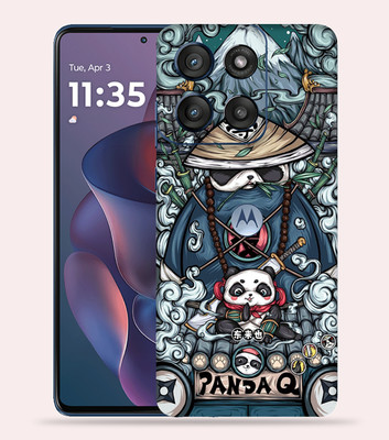 OggyBaba OggyBaba Moto G60 pro 5g Mobile Skin(Ninja Panda)