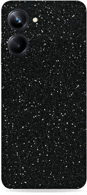 SkinoMania Realme 10 pro (5G) Mobile Skin(Black-Gliter)