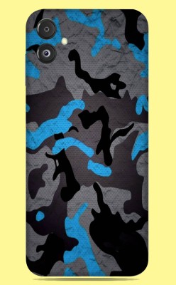 SkinoMania Samsung Galaxy F14 5G Mobile Skin(Multicolor Camo_Blue)