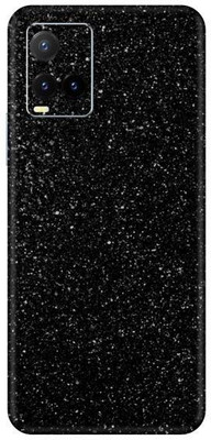 Vcare GadGets Y33 T Glitter Black Back Side Premium Mobile Skin(Glitter Black)