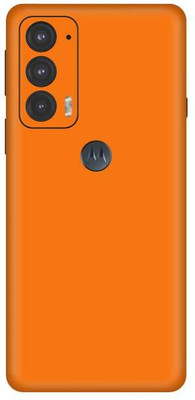 Vcare GadGets Moto Edge 20 5G Mobile Skin(Orange)