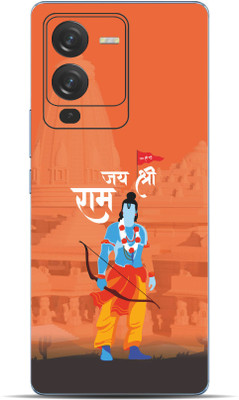 VYBE Vivo V25 Pro Shree Ram Mobile Skin Mobile Skin(Chestnut 34)