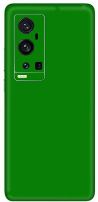 Vcare GadGets Vivo X60 Pro Plus Mobile Skin(Green Matte)