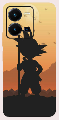 TJ CREATION Vivo Y35 Mobile Skin(Ultra Super Goku SunSet Skin With High Matte Finish.)