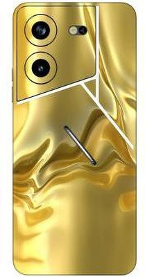 Vcare GadGets Pova 5 Pro (5G) Mobile Skin(Gold)