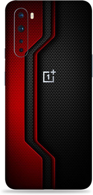 AsSkin OnePlus Nord Mobile Skin(Red Pattren Skin With High Matte Finish)