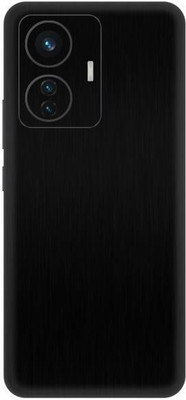 Vcare GadGets iQOO Z6 Mobile Skin(Brushed Black)