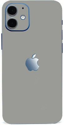 AsSkin Apple iPhone 12 Mini Mobile Skin(Grey Matte Matte Skin With High Matte Finish)