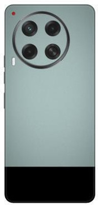 Vcare GadGets Camon 30 (5G) Mobile Skin(Muted Silver & Black)