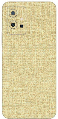 Vcare GadGets Light Hemp Wooden vivo T1 5G Mobile Skin(Light Hemp Wooden)