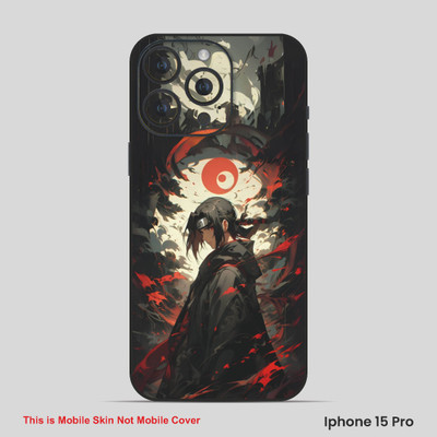 VYBE The Smart Choice iPhone 15 Goku Embossed Mobile Skin(Power Blue 19)