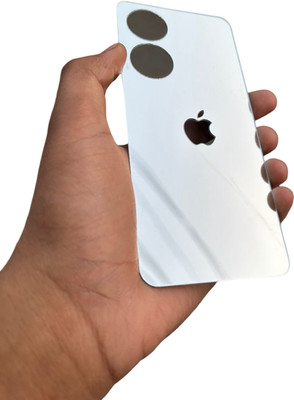 TWUAOP OPPO A78 5G MOBILE SKIN BACK PANNEL ACRYLIC MIRROR SHEET Mobile Skin(Silver)