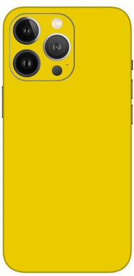 QKVR iPhone 13 Pro Max Mobile Skin(Yellow)