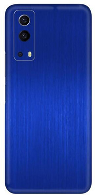 Vcare GadGets Blue Titanium Dark vivo i QOO Z3 5G Mobile Skin(Blue Titanium Dark)