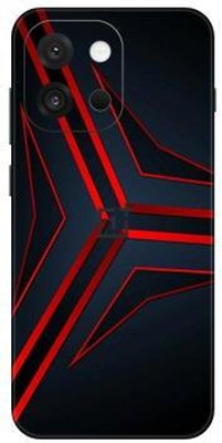 Vcare GadGets OnePlus 13s 5G (With Logo) Mobile Skin(Red & Black)