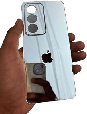 TWUAOP OPPO A3 PRO 5G MOBILE SKIN MIRROR BACK PANNEL ACRYLIC SHEET Mobile Skin(Silver)