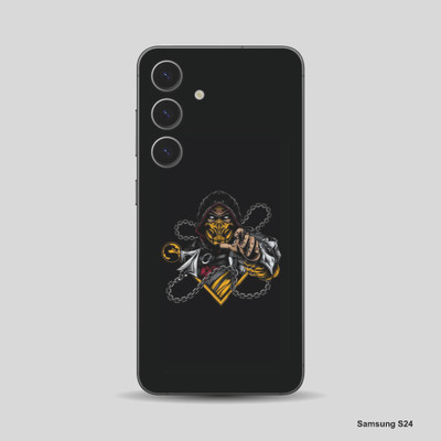 VYBE The Smart Choice Samsung S24 Broken gamer Mobile Skin Mobile Skin(Metallic Bronze 21)
