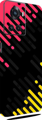 TJ CREATION OnePlus 10R 5G Mobile Skin(Ultra Super Abstract Lines Skin With High Matte Finish.)