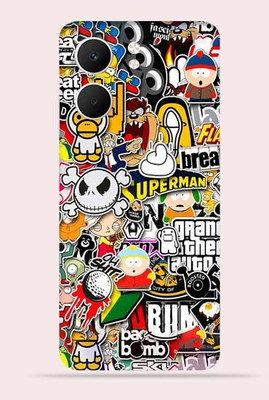 OggyBaba Oppo A5x 5g Mobile Skin(Sticker Bombing)
