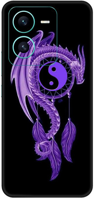 aadia ® VIVO V25 5G PRINTED VINYL WRAP DECAL LAMINATION STICKER (MATTE) Mobile Skin(Multicolor)