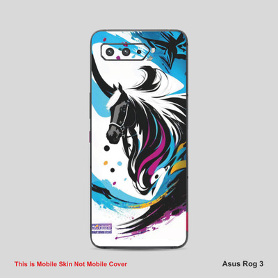 VYBE The Smart Choice Asus Rog 3 Animal Mobile Skin Mobile Skin(Bluish Cyan 2)