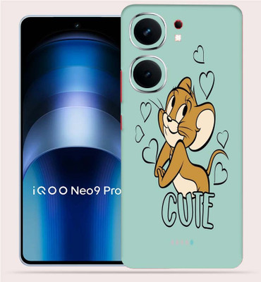 OggyBaba Vivo Iqoo Neo 9 Pro 5g Mobile Skin(Cute Cat)