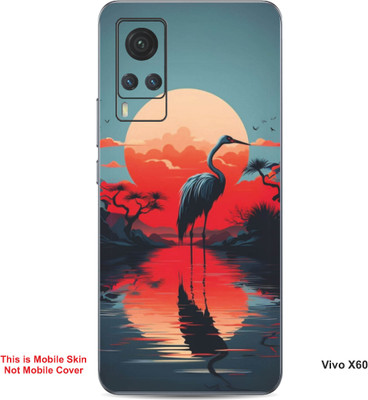 VYBE The Smart Choice Vivo X60 Naturel Mobile Skin(Regent Grey 10)