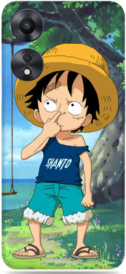 SkinoMania OPPO A78 5G Mobile Skin(Multicolor KID-LUFFY-BY-SHANTO)