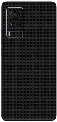 Vcare GadGets Vivo X60 Pro Mobile Skin(Black Mosaic)