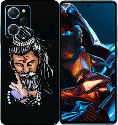 SkinoMania POCO X5 Pro 5G Mobile Skin(Multicolor Moochad-Baba)