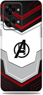 Mclaxa One plus nord 2t, Red Avengers For Oneplus nord 2t 5g Mobile Skin(Red Avengers Mobile Skin With Cleaning Wipe))