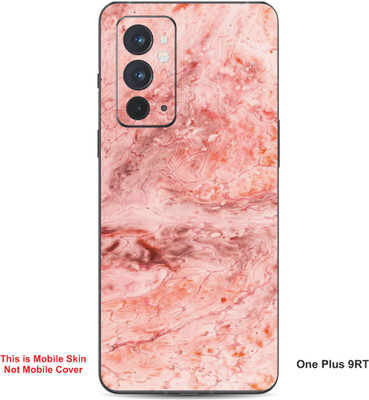 VYBE The Smart Choice One Plus 9RT Abstract Embossed Mobile Skin(Plum Purple A7)