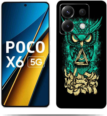 BUGGU POCO X6 5G Mobile Skin(Ultra Super Greeen Skin With HiighQuality MatteFinish_thanks)