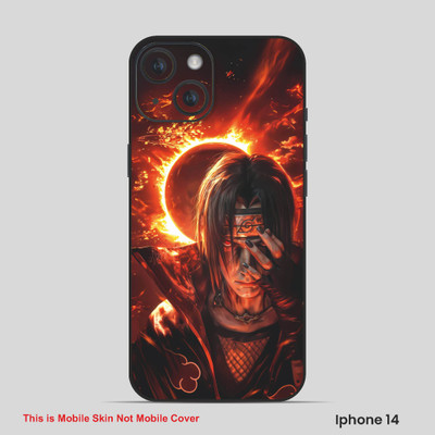 VYBE The Smart Choice iPhone 15 Pro Goku Embossed Mobile Skin(Ebony Clay 16)