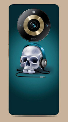 SkinoMania Realme 11 Pro Plus 5G Mobile Skin(Skull-Music Multicolor Mobile Skin)