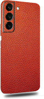 Jeeva Creation Samsung Galaxy S22, samsung s22, SAMSUNG Mobile Skin(Ultra Super Red Leather Skin With High Matte Finish.)