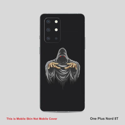 VYBE The Smart Choice One Plus Nord 8T Horror Mobile Skin Mobile Skin(Black, Grey 20)